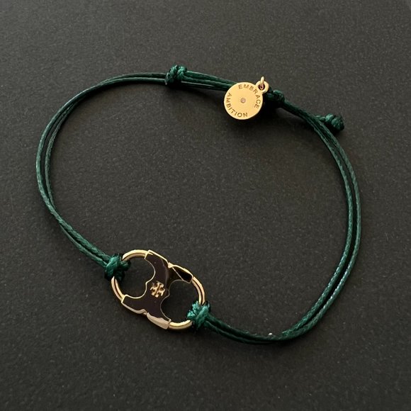 Tory Burch Embrace Ambition Bracelet Green - Picture 4 of 5